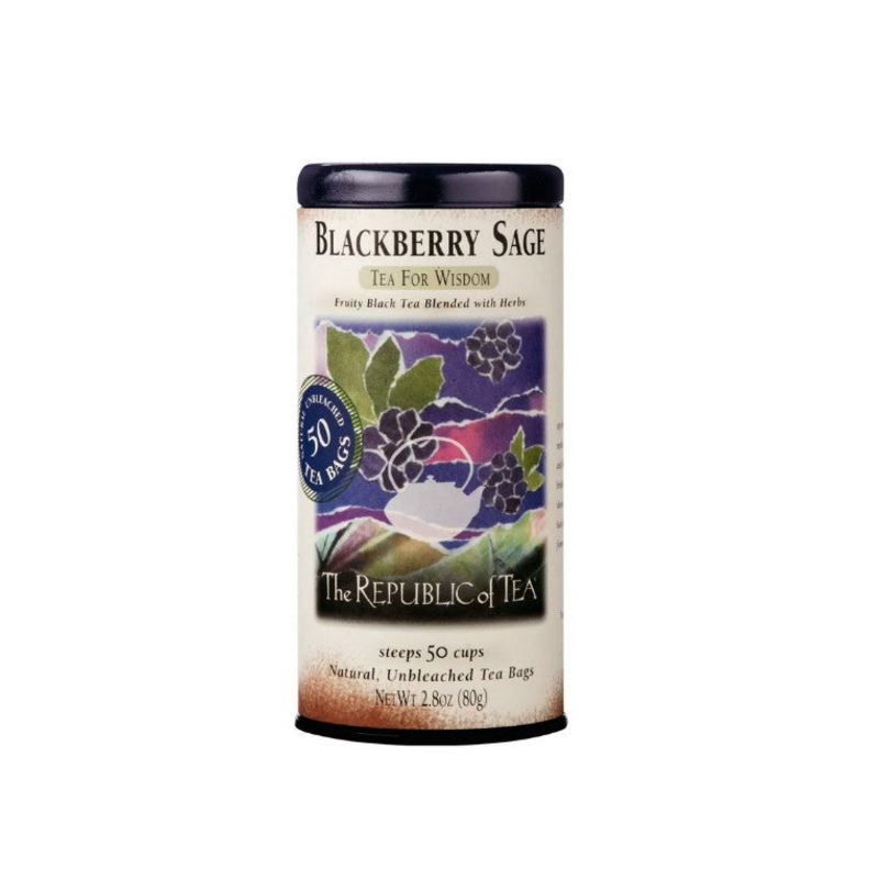 Blackberry Sage Black Tea Bags 50