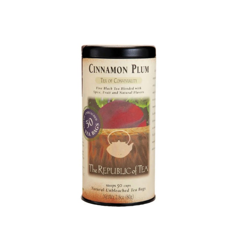 Cinnamon Plum Black Tea Bags 50