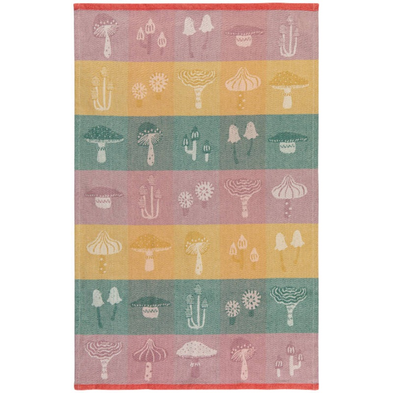Jacquard Mushroom Gems Towel