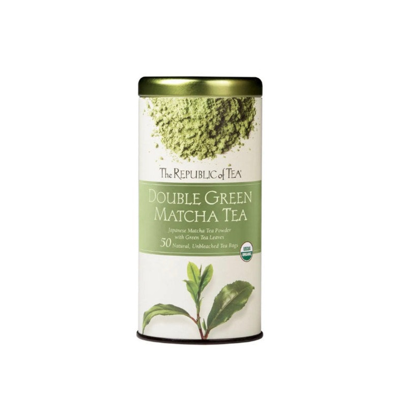 Organic Double Green Matcha Tea Bags 50