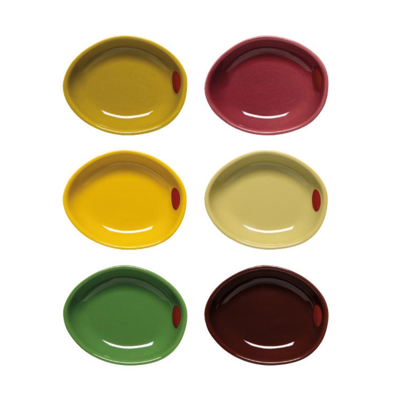 Pinch Bowl Set/6 Olives