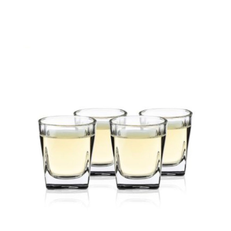 Square Shot Glasses Set of 4