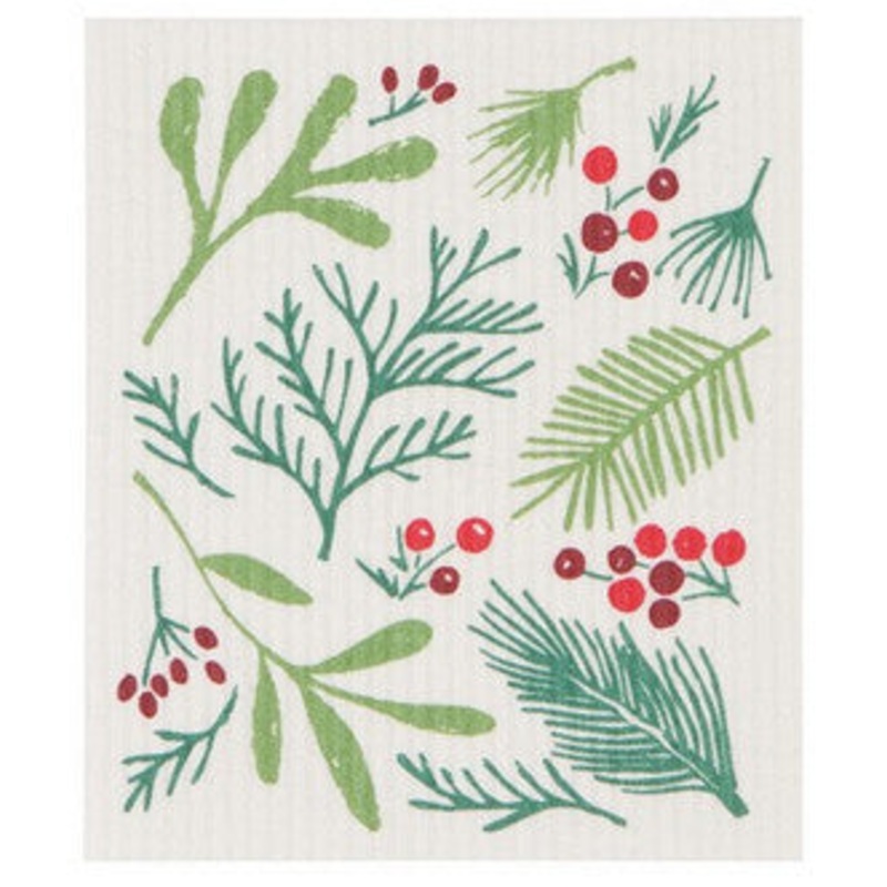 Swedish Dishcloth Bough & Berry