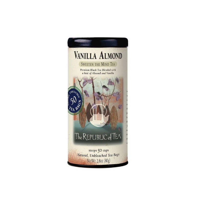Vanilla Almond  Black Tea Bags 50