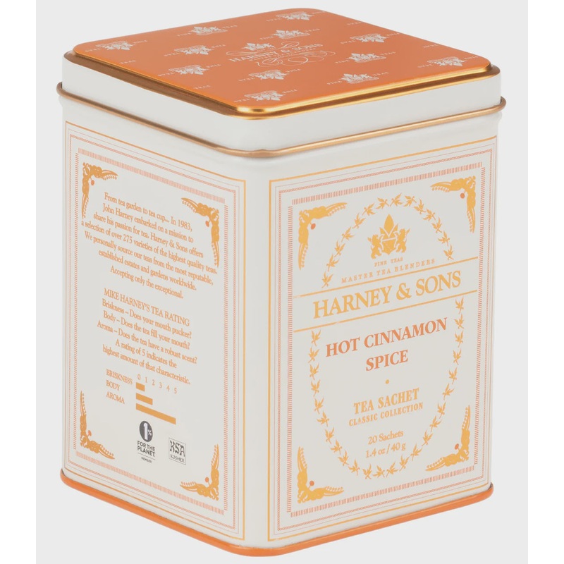Classic Hot Cinnamon Spice Tin  [20 Sachets]