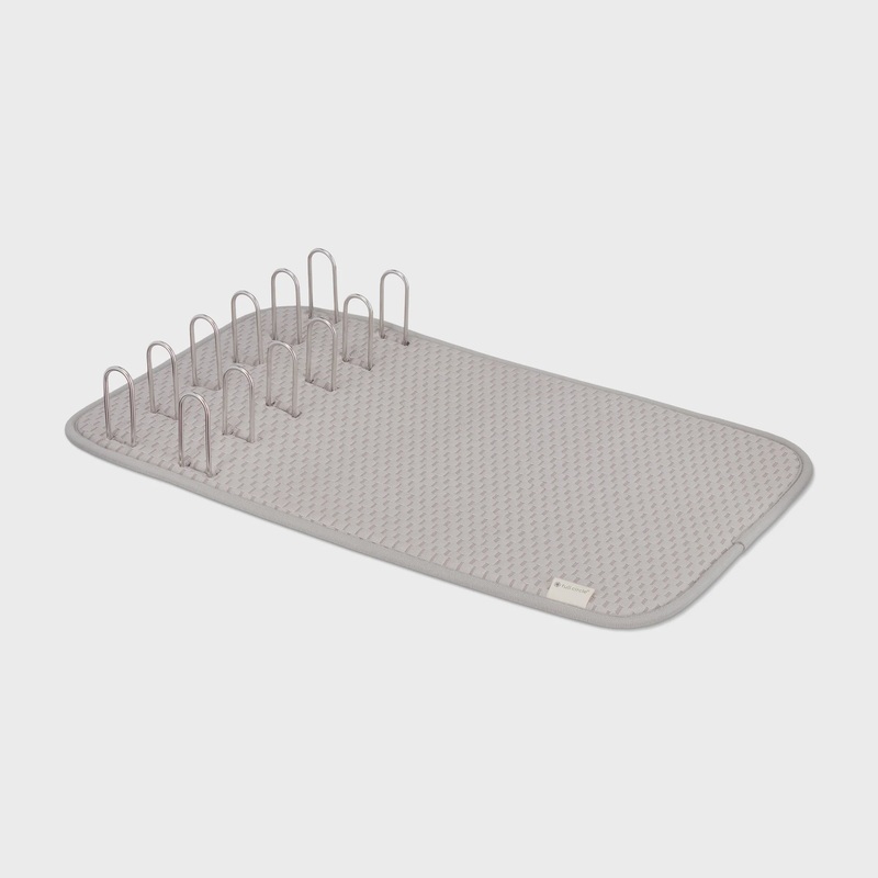 Dish Rack w Microfiber Mat