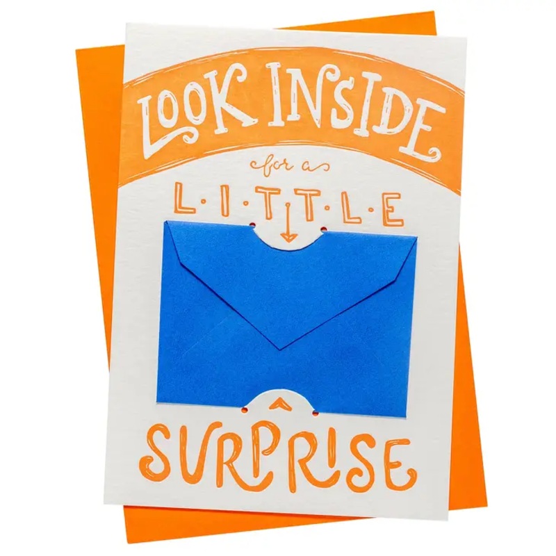 Gift Card Greeting Card