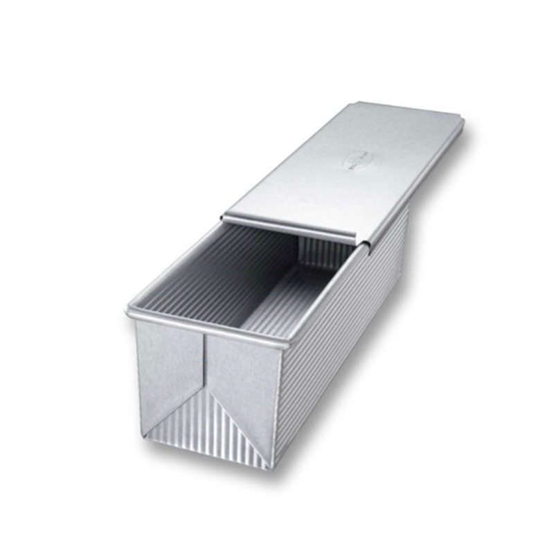 Large Pullman Loaf Pan And Cover 13X4X4