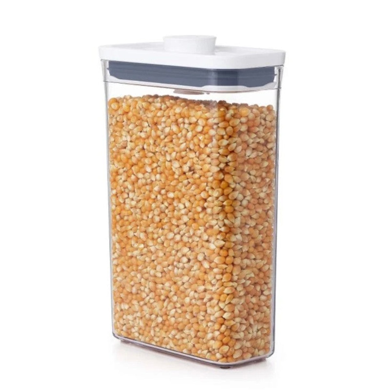 Slim Rectangle Medium 1.9 QT Pop Container