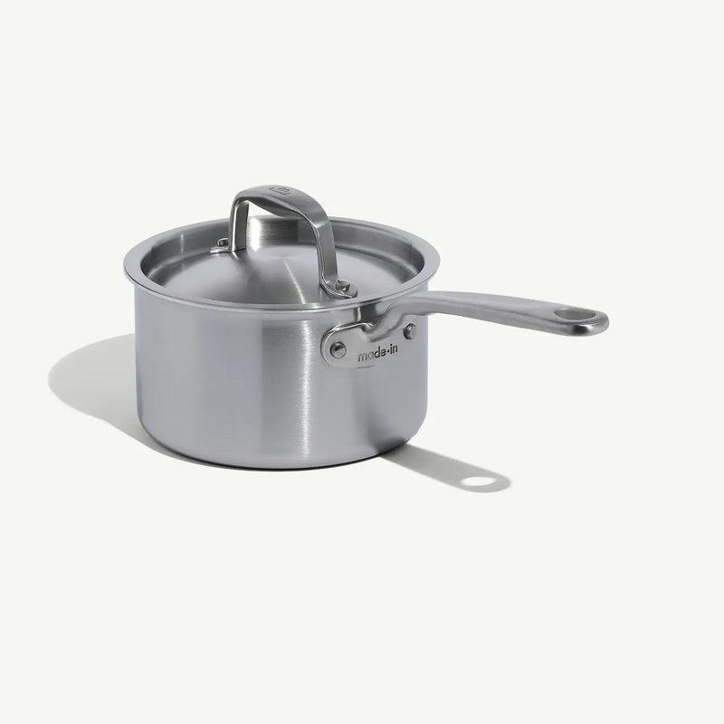 Stainless Clad Saucepan 2QT