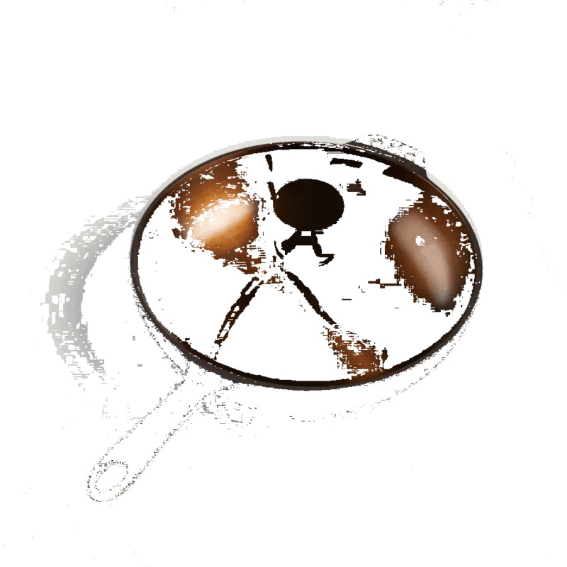 No. 11 Deep Skillet + Glass Lid