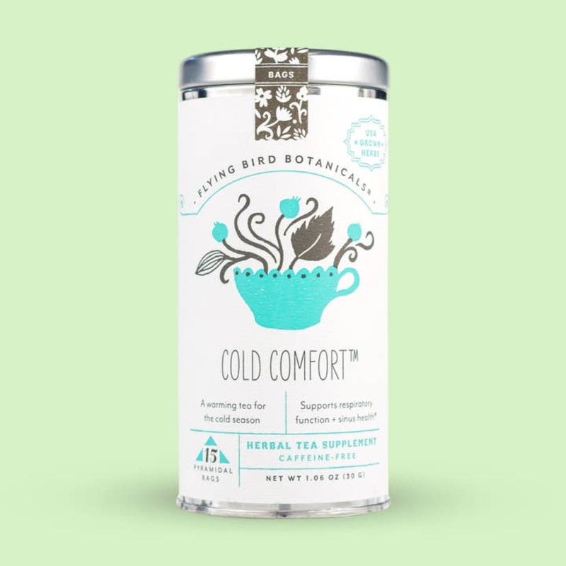 Cold Comfort  15 Tea Bag Tin