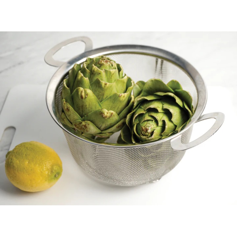 Mesh Basket with Wide Rim