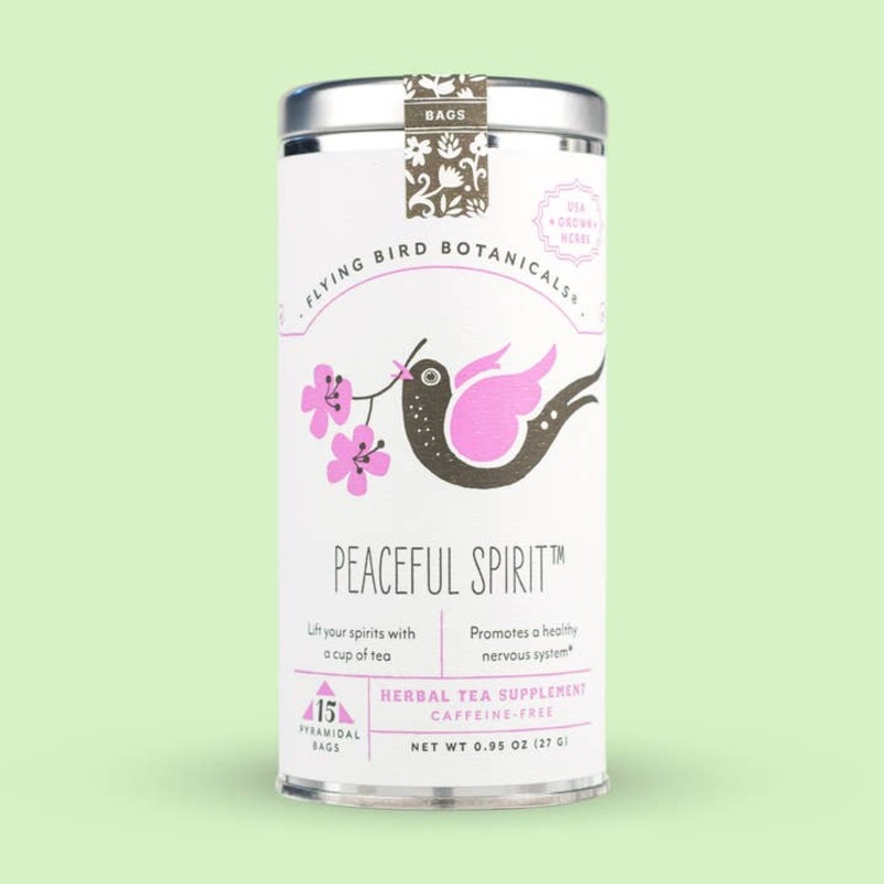 Peaceful Spirit  15 Tea Bag Tin