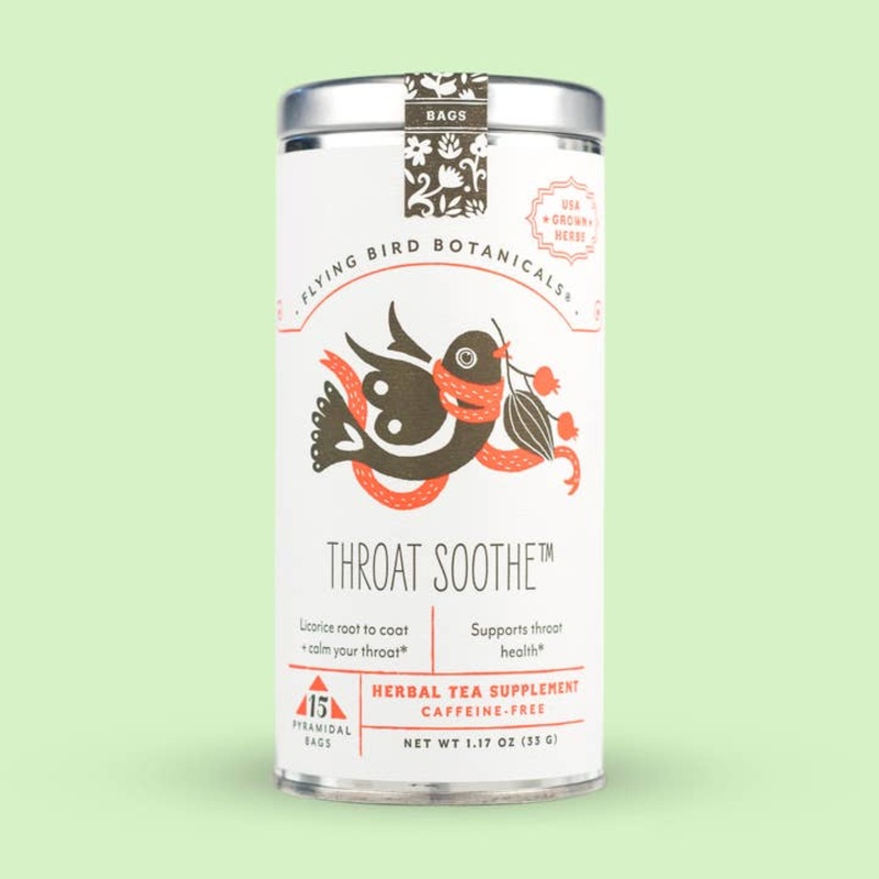 Throat Soothe  15 Tea Bag Tin