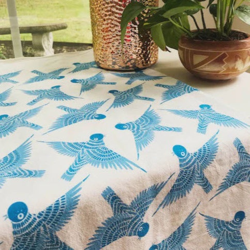 Bluebird Tea Towel