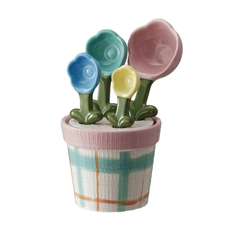 Measuring Spoons w/ Pot Holder