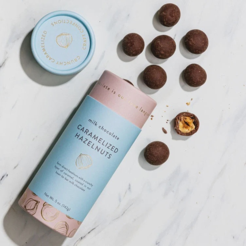 Milk Chocolate covered Caramelized Hazelnuts