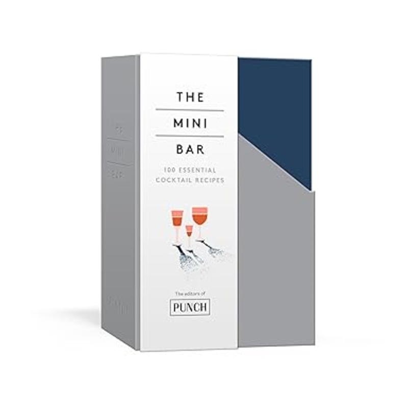 The Mini Bar: 100 Essential Cocktail Recipes; 8 Notebook Set