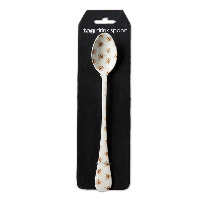 Bee Enameled Drink Spoon