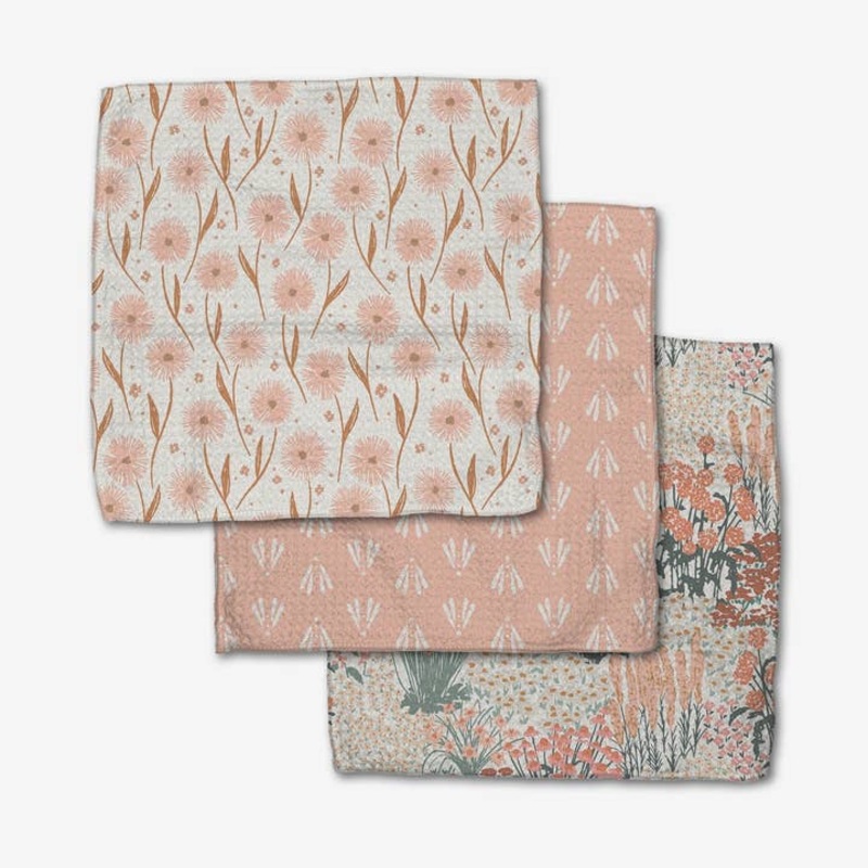 Geometry Dishcloth Set - Garden Bloom