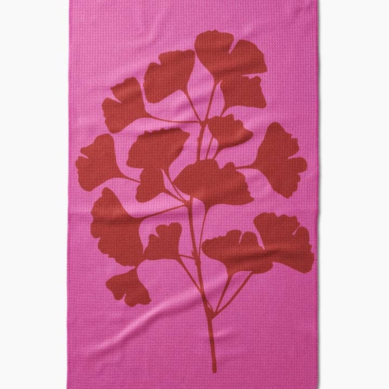 Geometry Tea Towel - Ginkgo