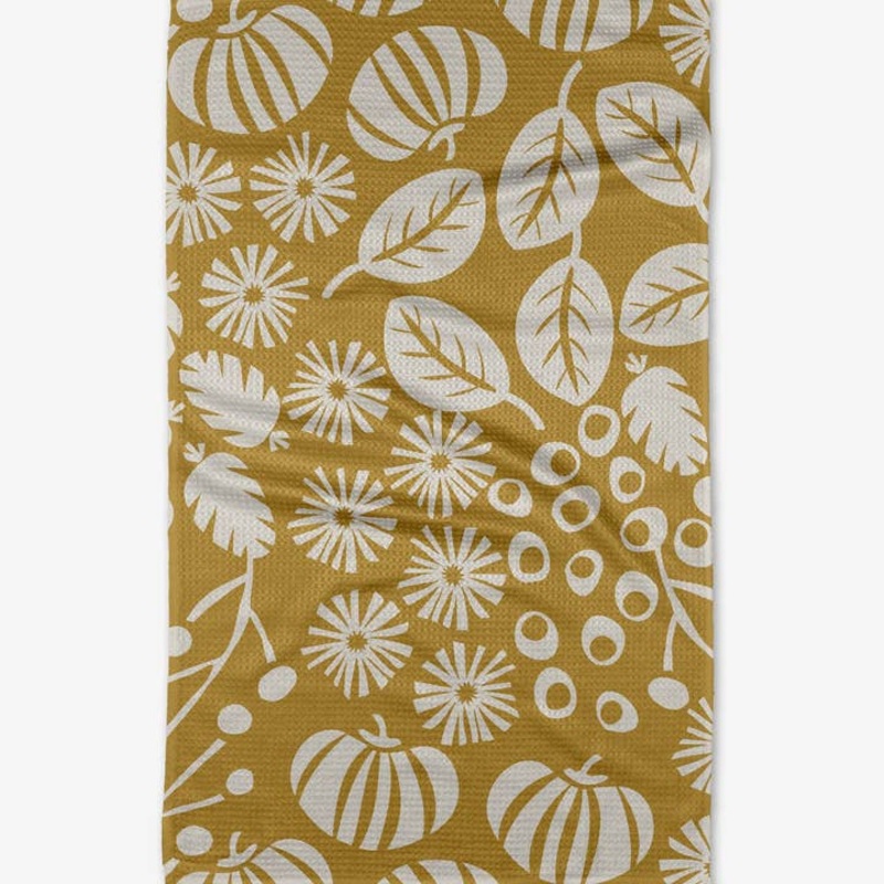 Geometry Tea Towel - Harvest Toss