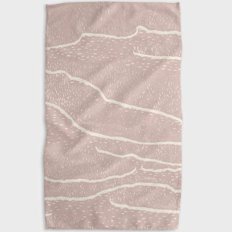 Geometry Tea Towel - Wetlands Sunset