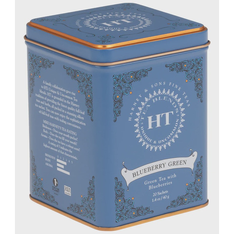 Blueberry Green Tea Sachets