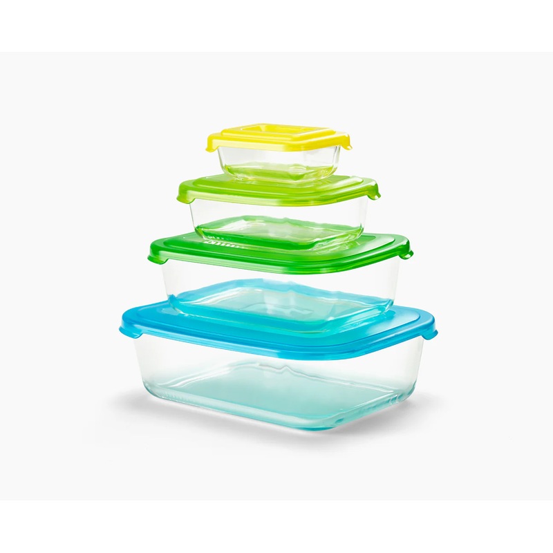 Nest Glass Storage 4-Piece Set