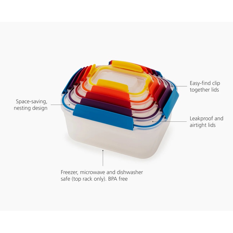 Nest Lock 10pc Storage Set