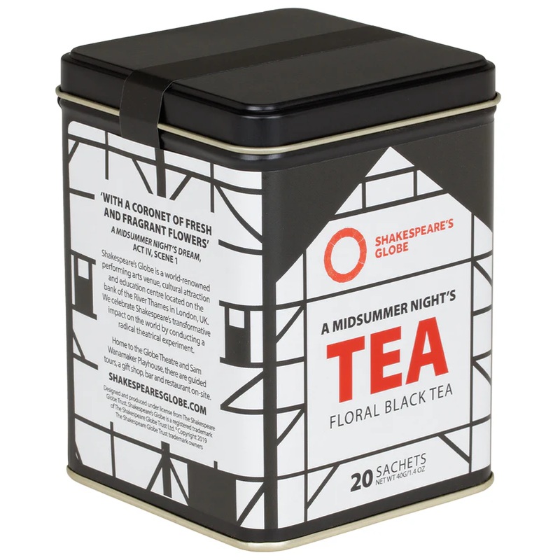 Shakespeare's Globe - A Midsummer Night's Tea, Tin of 20 Sachets