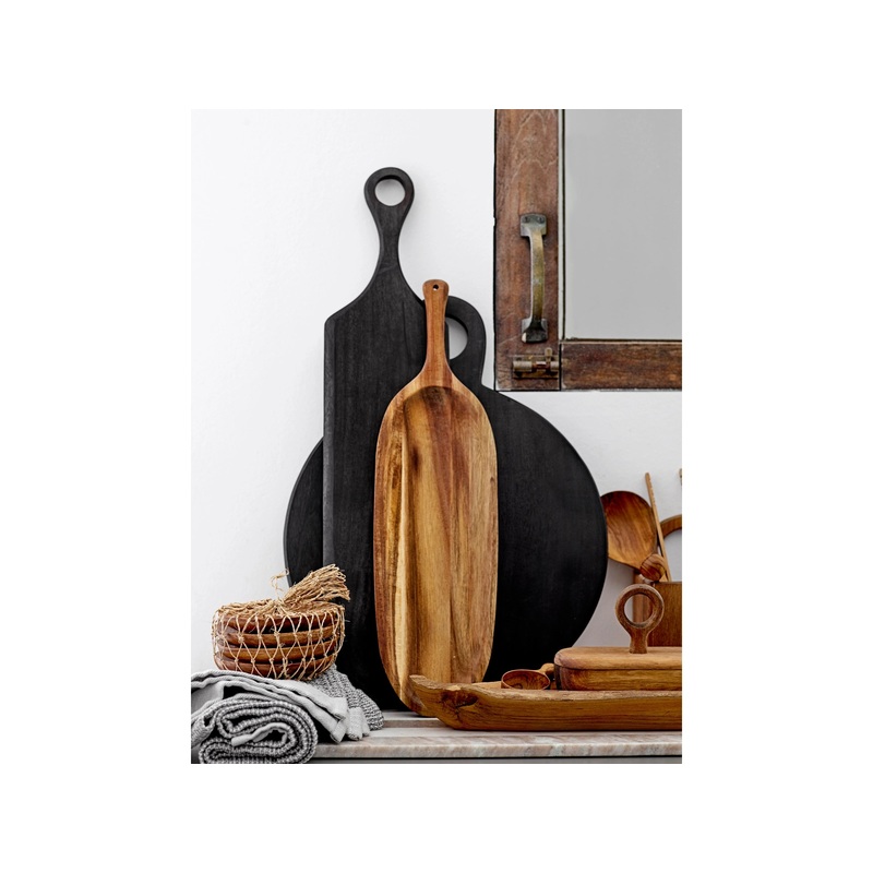 Black Wood Serving Board