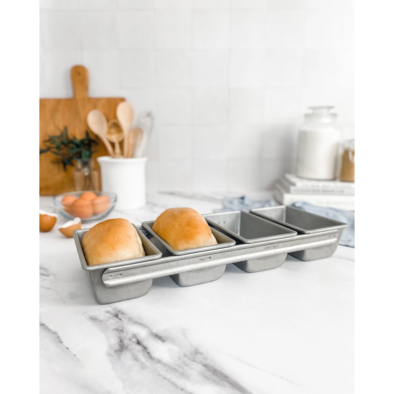 Strapped Mini Loaf Pan - Set Of 4