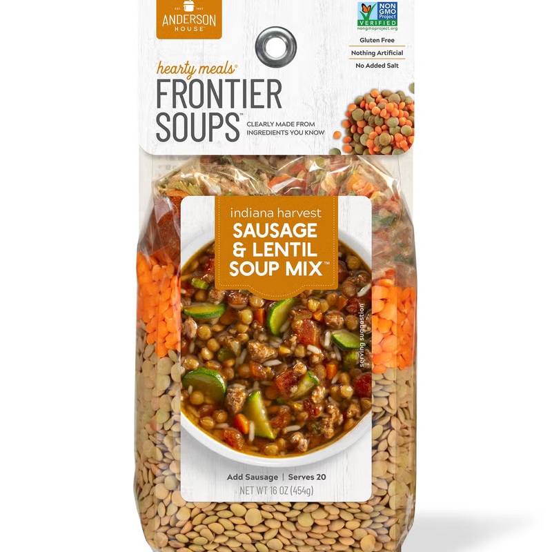 Indiana Harvest Sausage & Lentil Soup