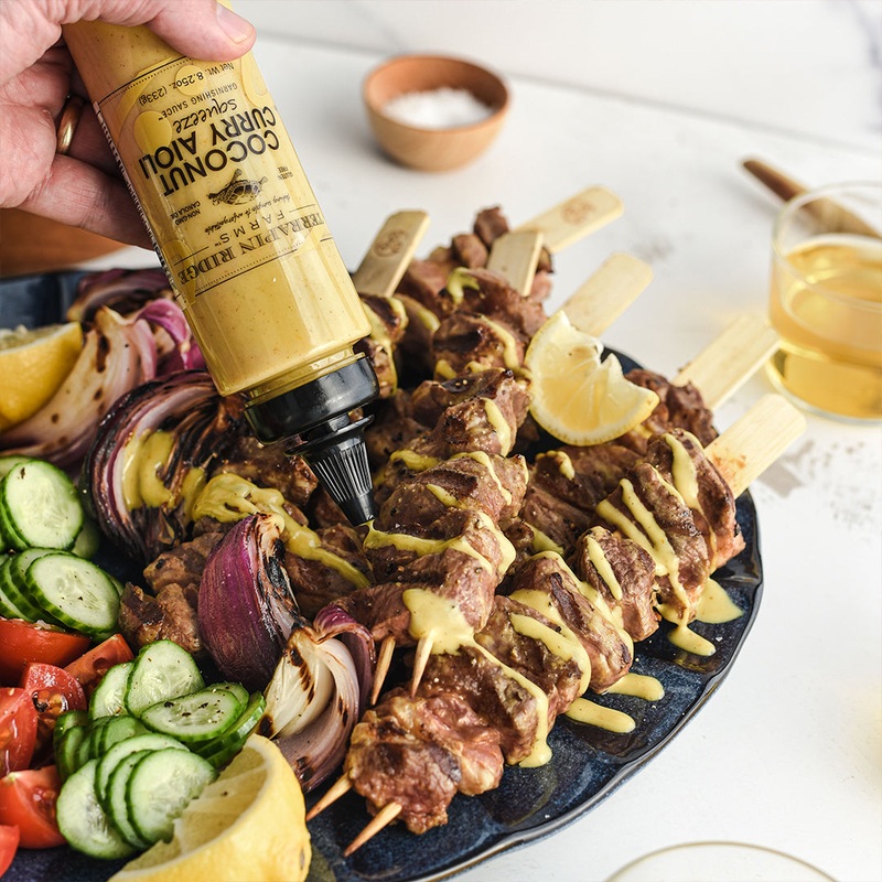 Coconut Curry Aioli Squeeze
