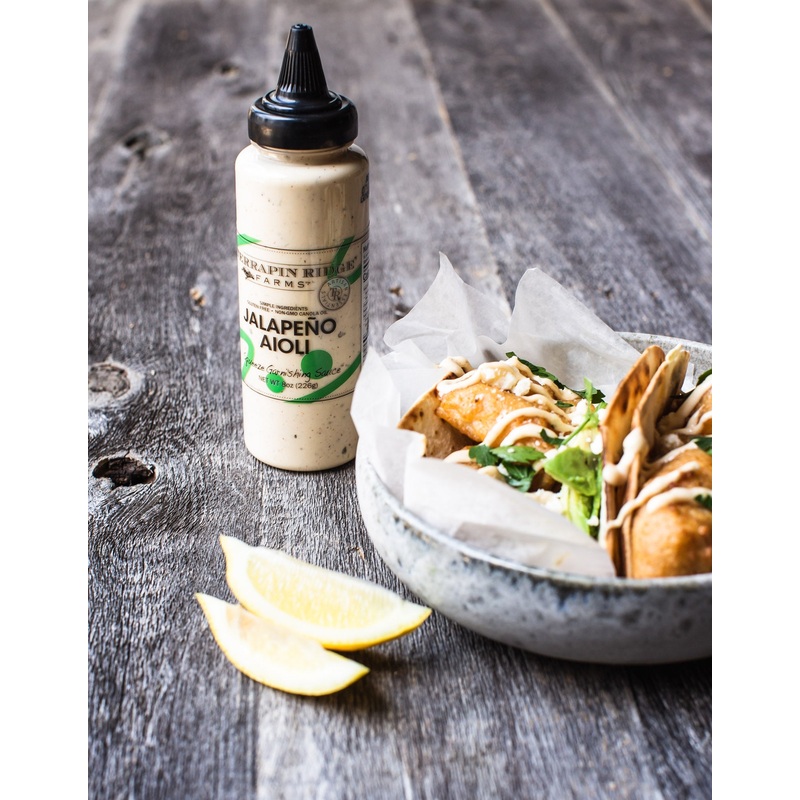 Jalapeno Aioli Squeeze Garnishing Sauce