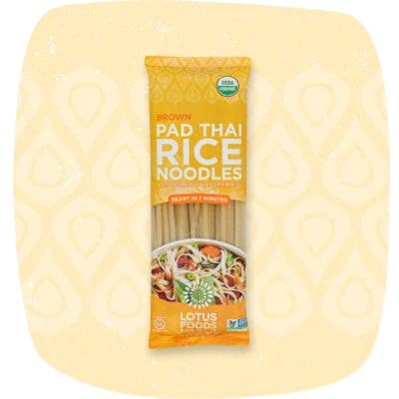 Organic Brown Pad Thai Rice Noodles - 8oz