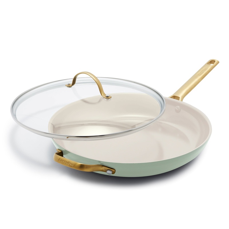 Reserve Ceramic, Nonstick Fry Pan with Lid, 12"