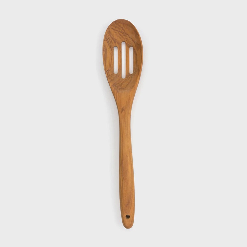 RSVP Olive Wood Slotted Spoon