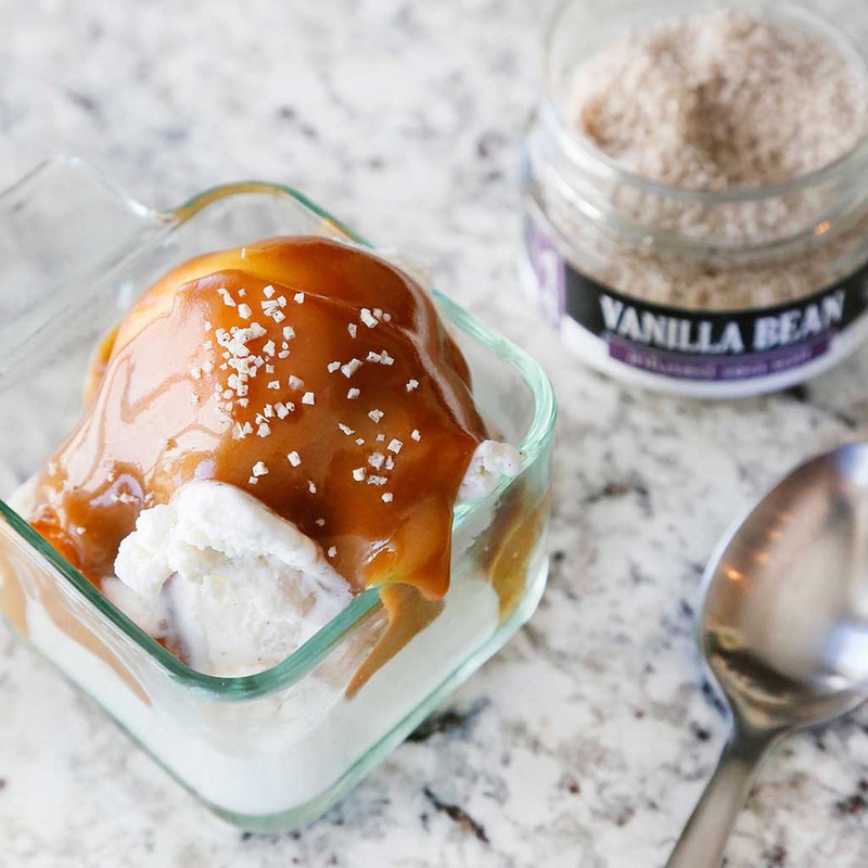 Vanilla Bean Infused Sea Salt