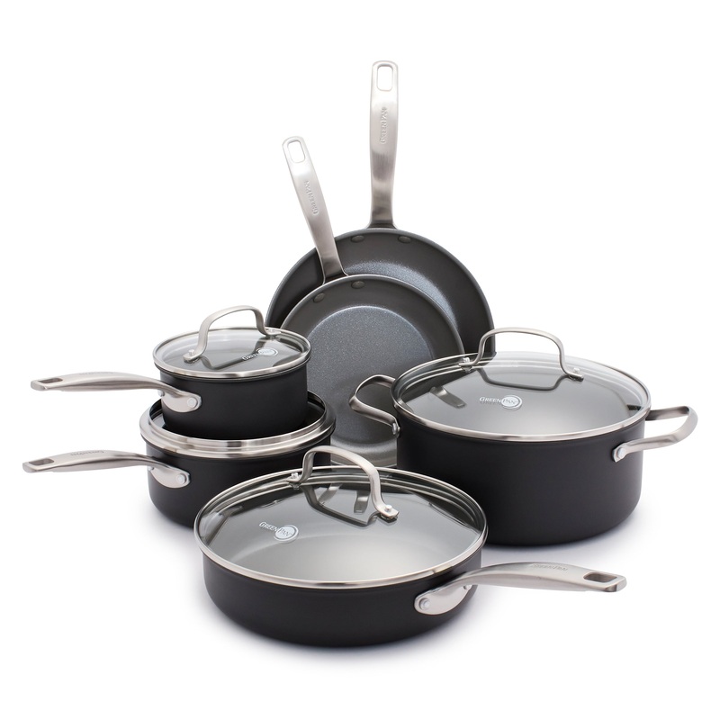 Chatham Ceramic, Non-Stick Cookware Set, 10 Piece