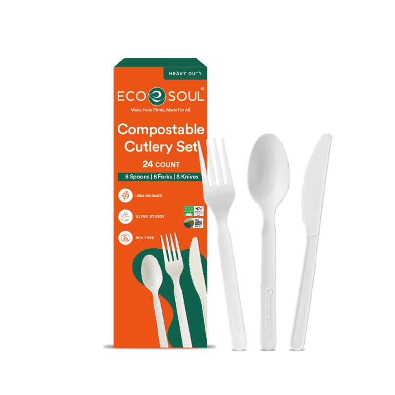 Compostable Cutlery Set