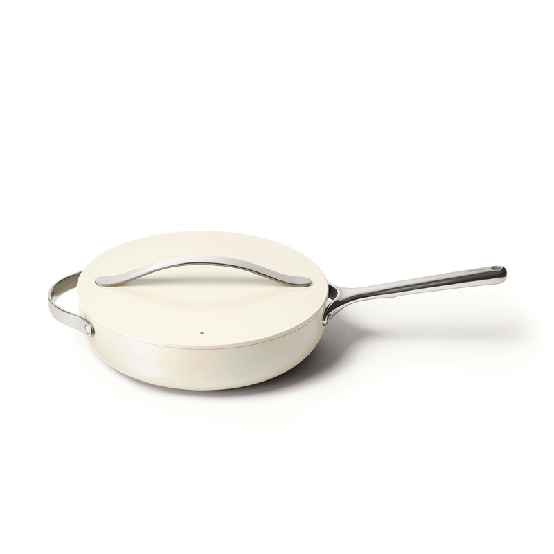 Nonstick Ceramic Saut Pan with Lid, 4.5 qt
