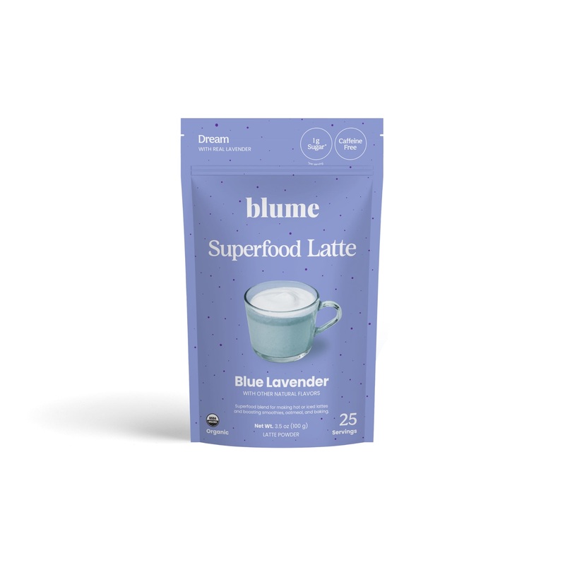 Organic Blue Lavender Latte Powder