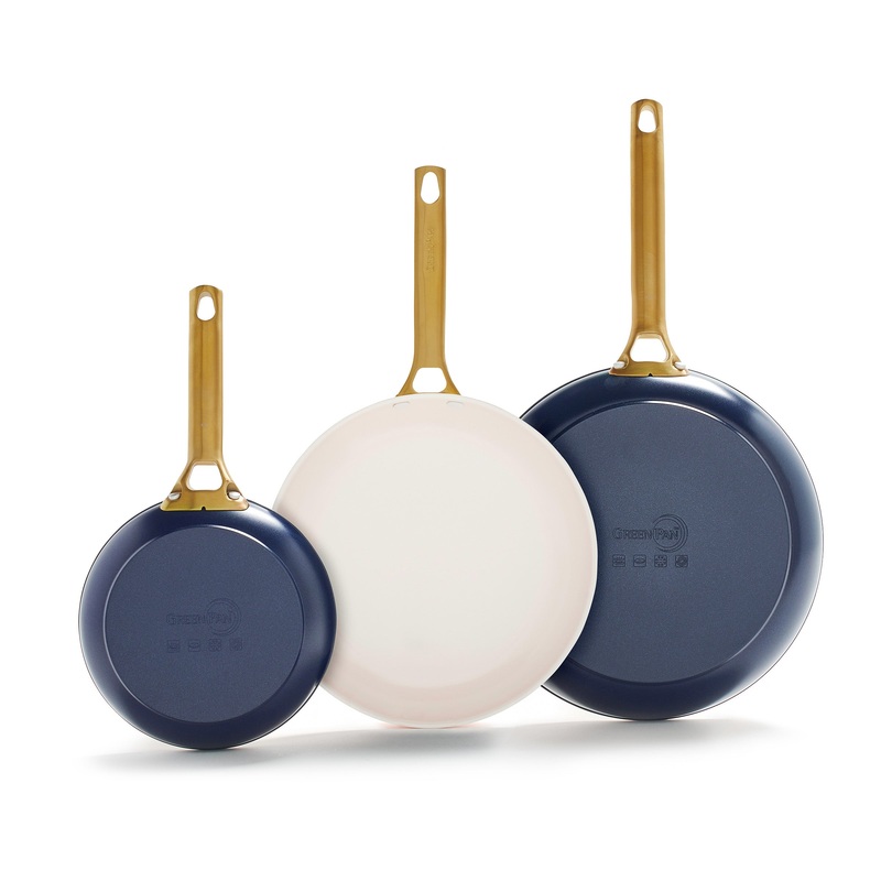 Reserve Ceramic Nonstick Fry Pans, Set of 3