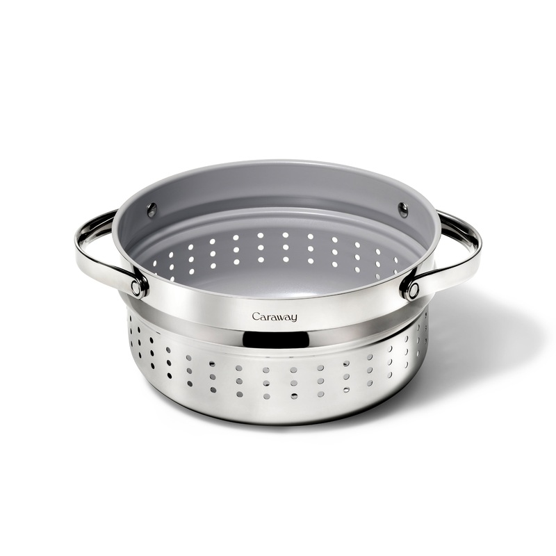 Stainless Steel Dutch Oven Steamer, 6.5 qt