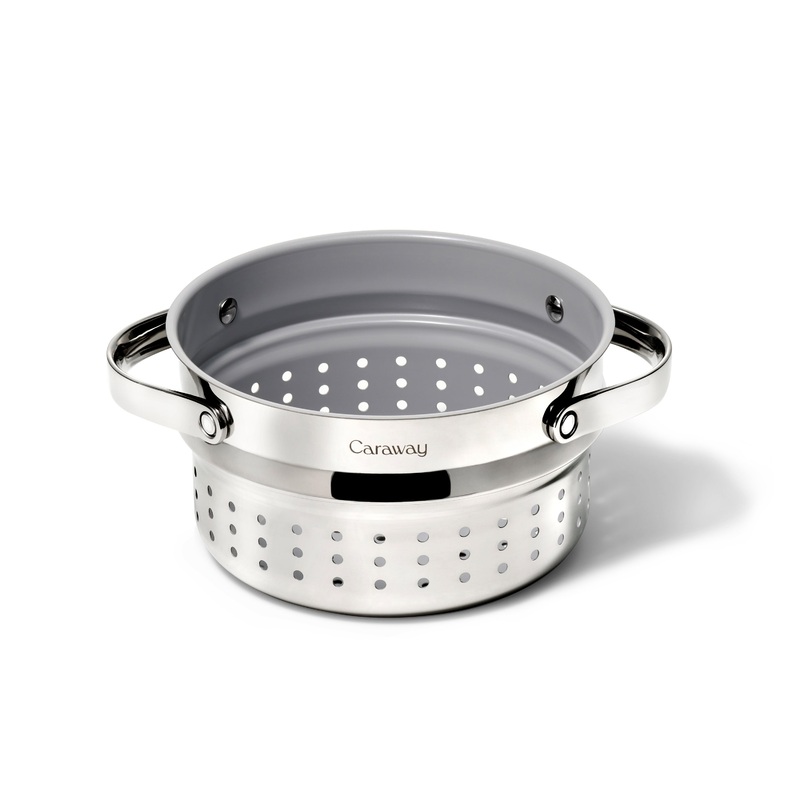 Stainless Steel Sauce Pan Steamer, 3 qt