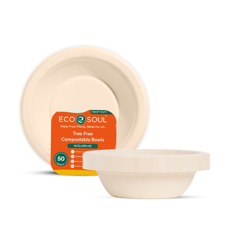 Tree Free Heavy Duty Compostable Bowls