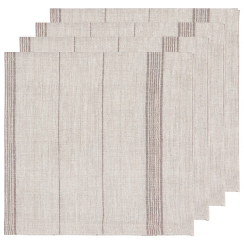 Linen Cloth Napkin Set, Shadow